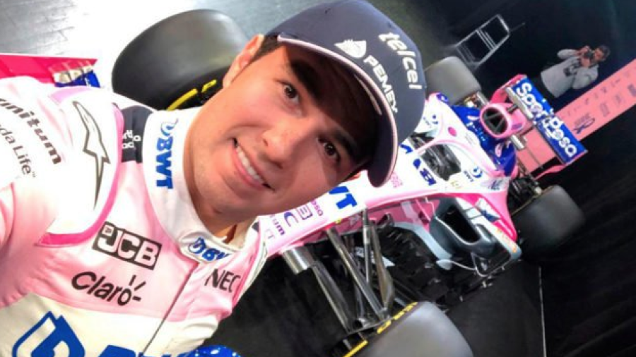 “Checo” Pérez ya tiene auto para temporada 2019