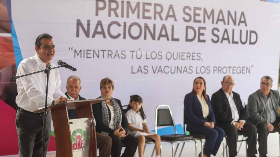 Se traza la meta de vacunar a más de 33 mil menores de edad 