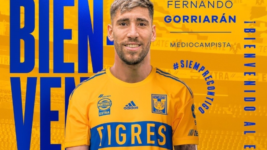 Fernando Gorriarán es nuevo jugador de Tigres UANL