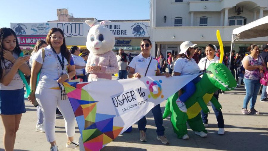 Clausuran actividades del mes de la educación especial