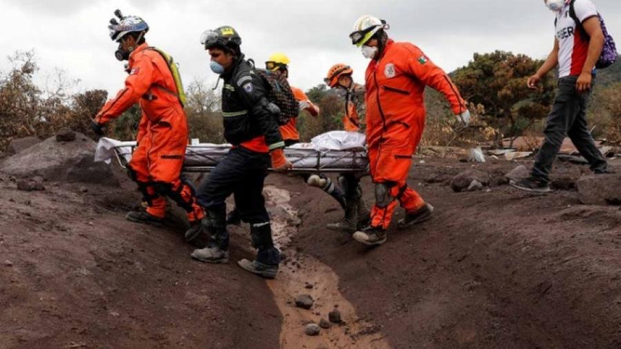 Fin a la búsqueda de víctimas tras erupción de Volcán de Fuego