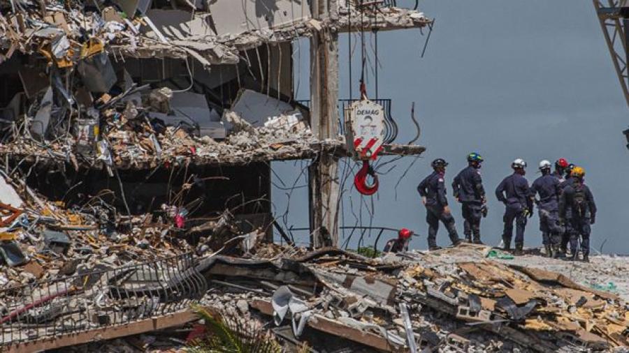 Oficialmente se descarta posibilidad de encontrar más sobrevivientes en derrumbe de edificio de Miami