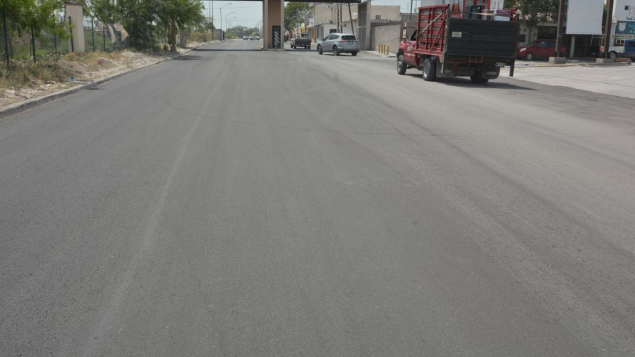 Rehabilita Municipio circuito vial entre bulevar Hidalgo y Ribereña