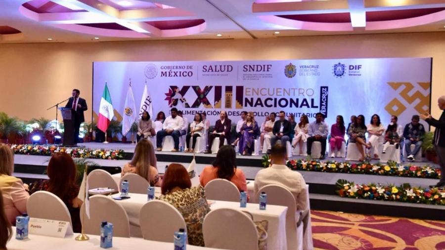 Participa DIF Tamaulipas en el XXIII Encuentro Nacional de Alimentación y Desarrollo Comunitario en Veracruz