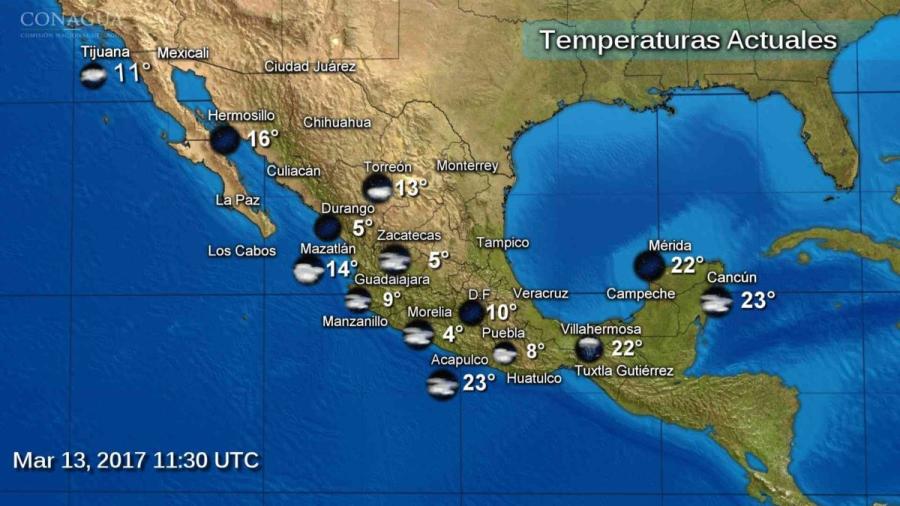 Ambiente frío y fuertes vientos se registrará en gran parte del país