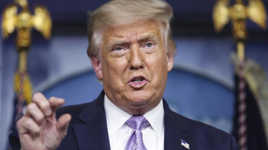 Trump anuncia que activará procedimiento en la ONU para restablecer embargo de armas de Irán