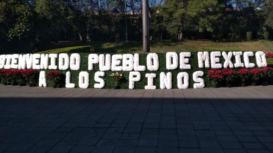 Los Pinos abre sus puertas y desde McAllen llega primer visitante