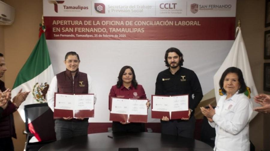 Inauguran en San Fernando primera Oficina de Conciliación Laboral