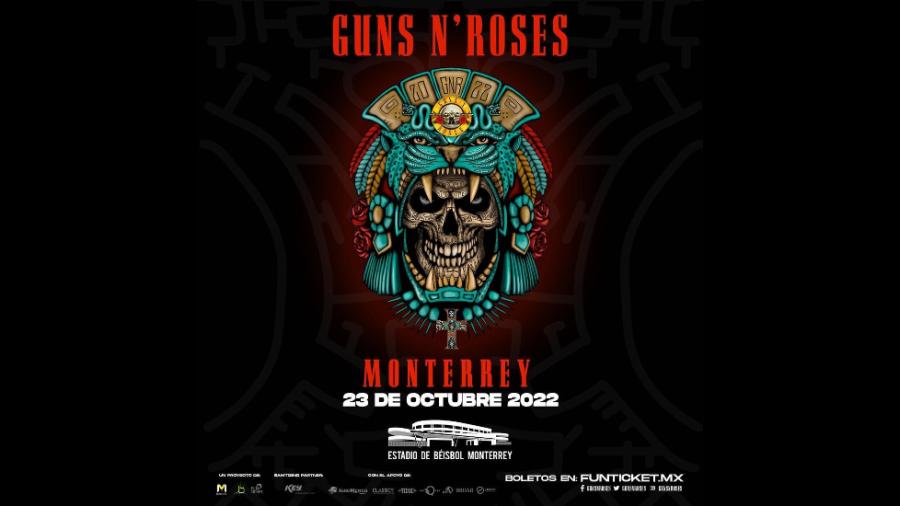 ¡Ya hay nueva fecha para Guns N´ Roses para Monterrey!