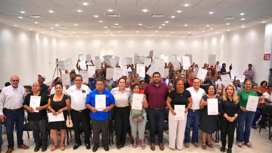 Impulsa Gobierno Municipal programa de escrituración con subsidio federal en Nuevo Laredo