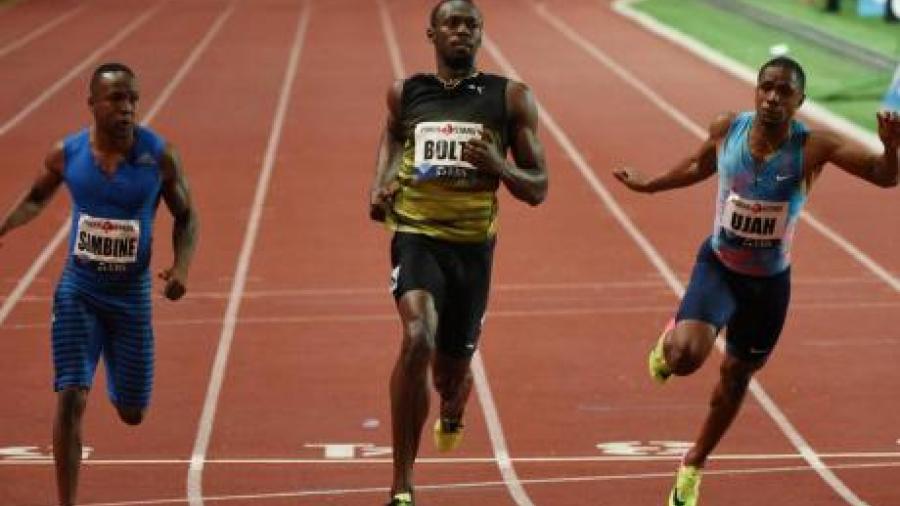 Usain Bolt gana su penúltima carrera de 100m