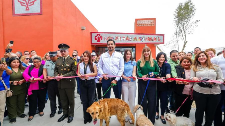 Entregó Carlos Peña Ortiz el Hospital Veterinario Municipal 
