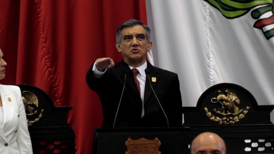 Américo Villarreal toma posesión como nuevo gobernador constitucional de Tamaulipas 