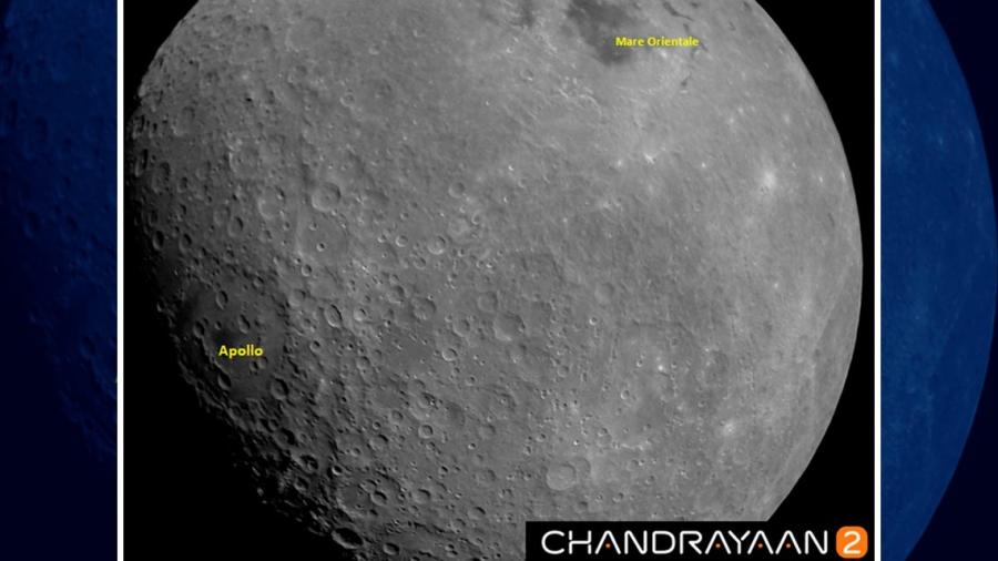 Chandrayaan-2 publica su primera imagen de la superficie de la Luna