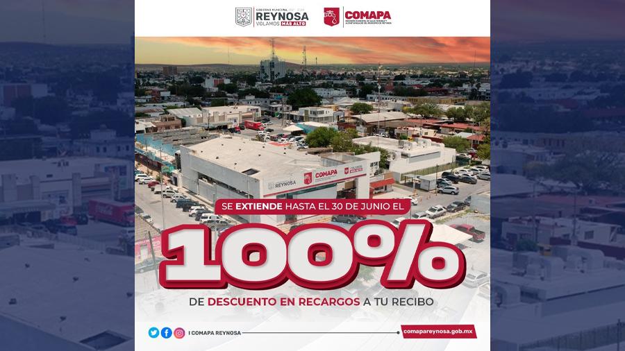 Invita COMAPA a aprovechar últimos días del 100% de descuento en recargos