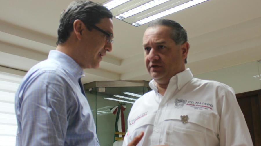 Trabajo en equipo para beneficiar al sur de Tamaulipas: Erasmo González Robledo
