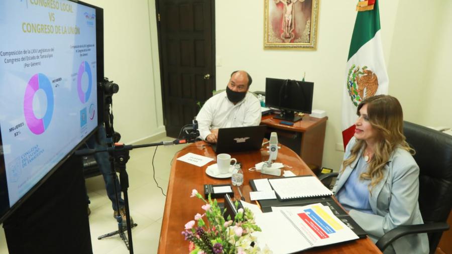 Expone Maki Ortiz la violencia y exclusión política de la mujer en Foro de Cámara de Diputados