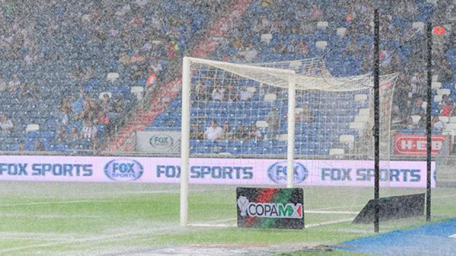 Suspenden duelo de Copa MX en Monterrey