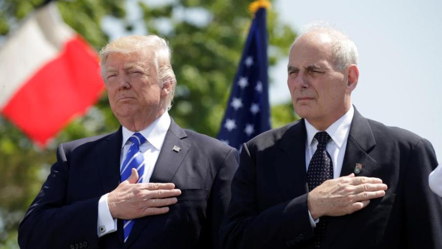 Trump designa a John Kelly como su nuevo Jefe de Gabinete