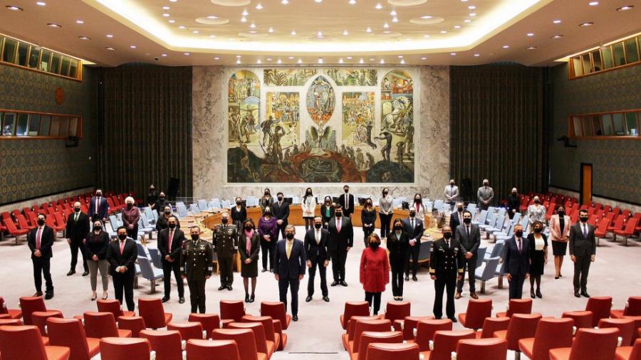 Asume México presidencia del Consejo de Seguridad de la ONU durante el mes de noviembre 