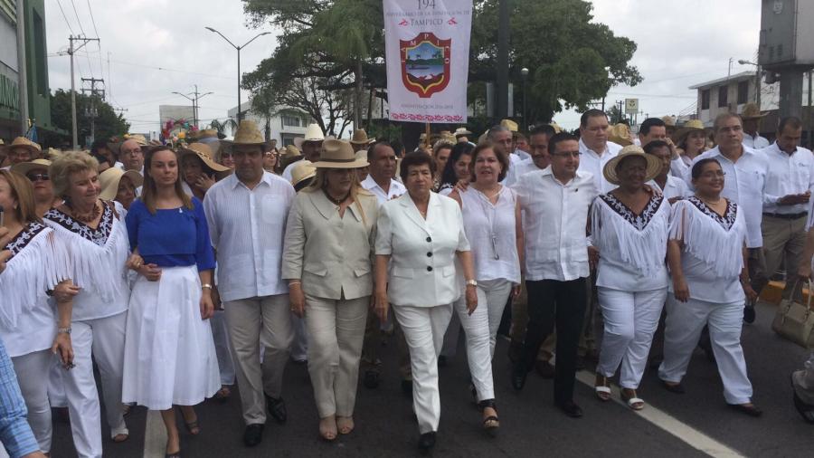 Inicia caminata de la Fundación de Tampico