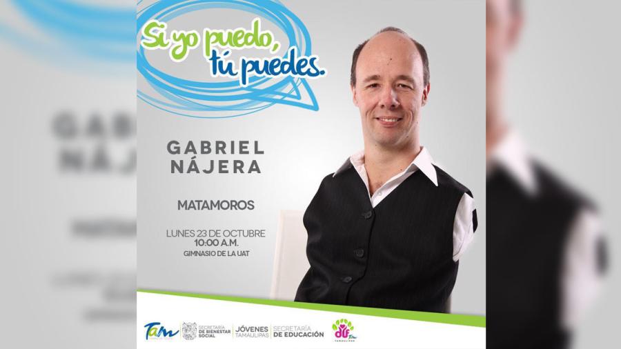 Gabriel Nájera visitará Matamoros
