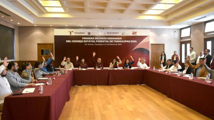 Realizan primera reunión ordinaria del Consejo Estatal Forestal 2024