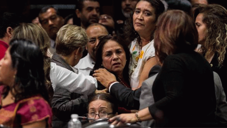 Diputada regresa a San L&aacute;zaro tras asesinato de su hija