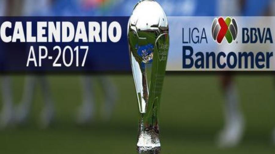 Nuevo calendario Apertura 2017 de la Liga MX
