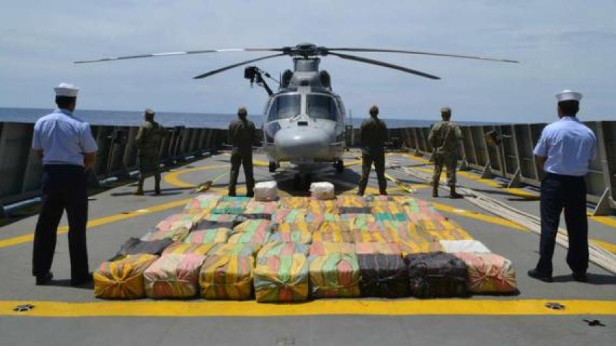 Colombia, EU y México decomisan 2.2 toneladas de cocaína