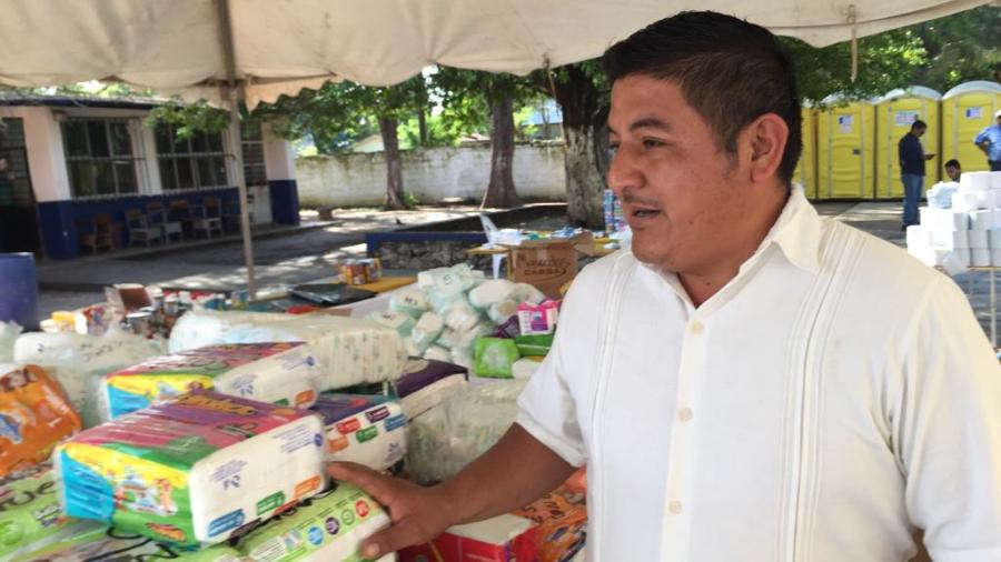 Llegan a Altamira alimentos donados por Nuevo León