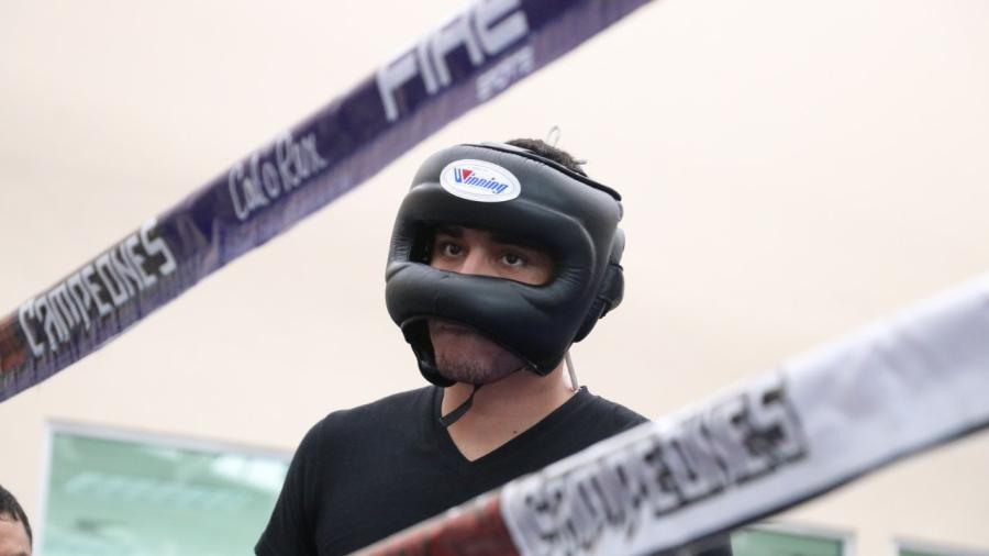 Presenta gobierno de Tampico pelea de exhibición del Boxeador Raúl Curiel 