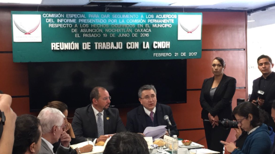 Investigación de CNDH sobre caso Nochixtlán, en su etapa final