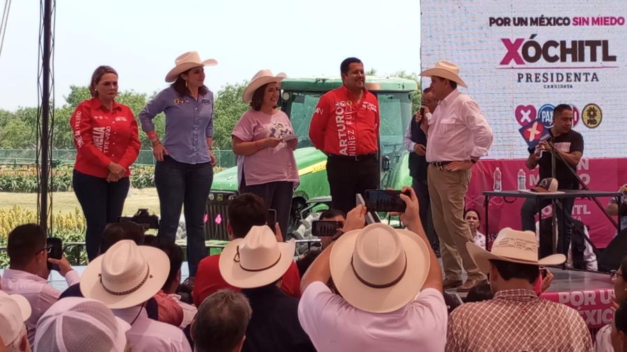 Regresarán programas de Apoyo al Campo y defenderemos los derechos de agua: Xóchitl Gálvez