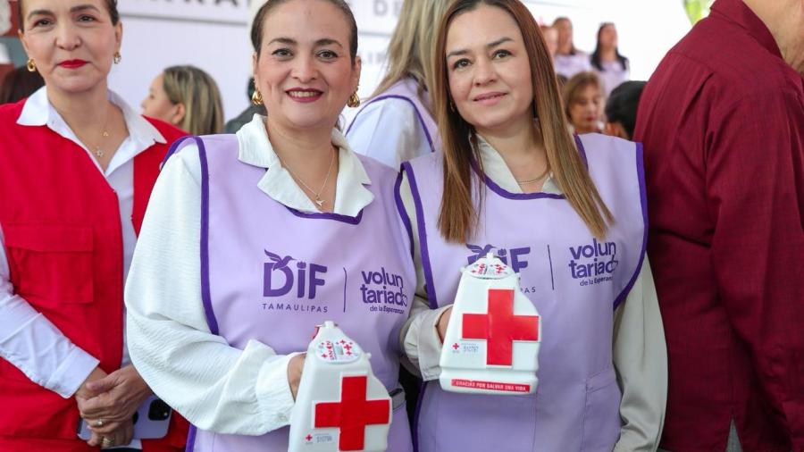 Invita DIF Tamaulipas a donar en la colecta de la Cruz Roja Mexicana