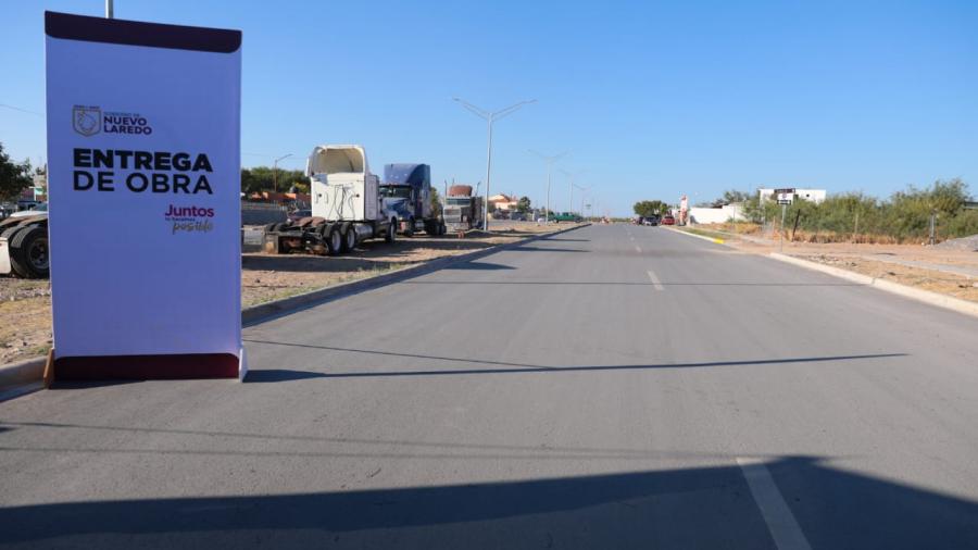 Entregan Alcaldesa Carmen Lilia Canturosas más de 49 mdp en obra pública al poniente de Nuevo Laredo