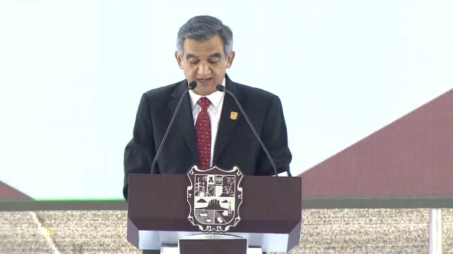 Ofrece Américo Villarreal su primer mensaje como gobernador de Tamaulipas