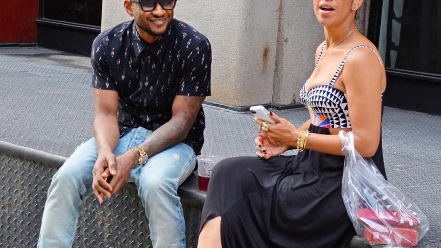 Usher se divorcia de su esposa