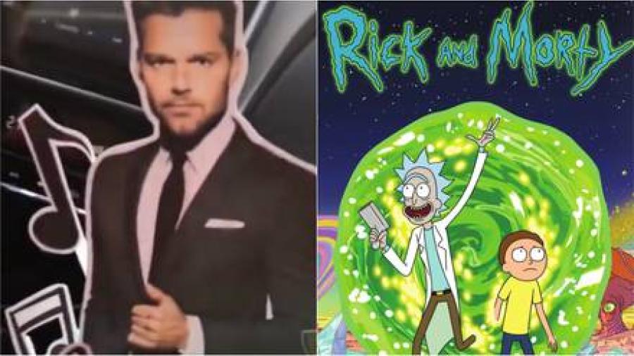 Confusión nivel: pide pastel de 'Rick y Morty' y le dan uno de Ricky Martin