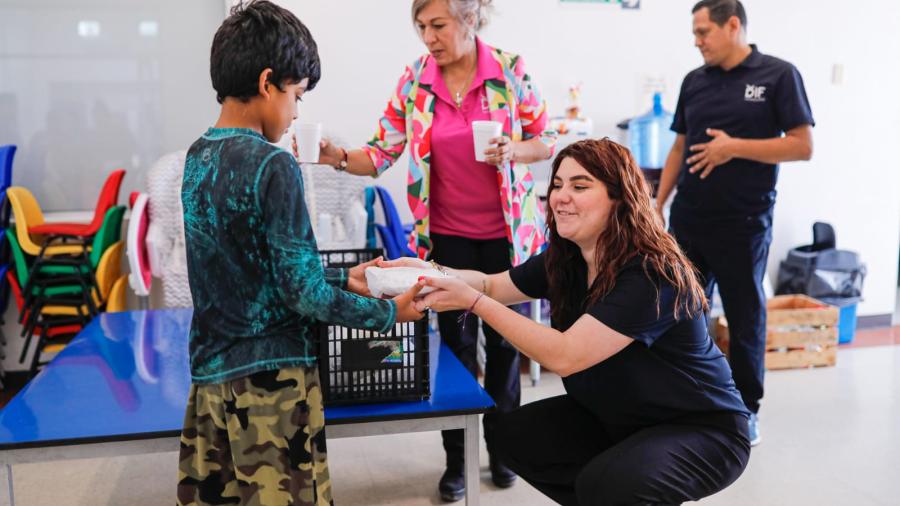 Atiende DIF Tamaulipas a refugiados por el fenómeno meteorológico “Alberto”