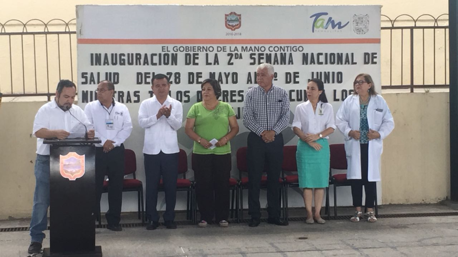 Arranca segunda semana nacional de salud en Tampico