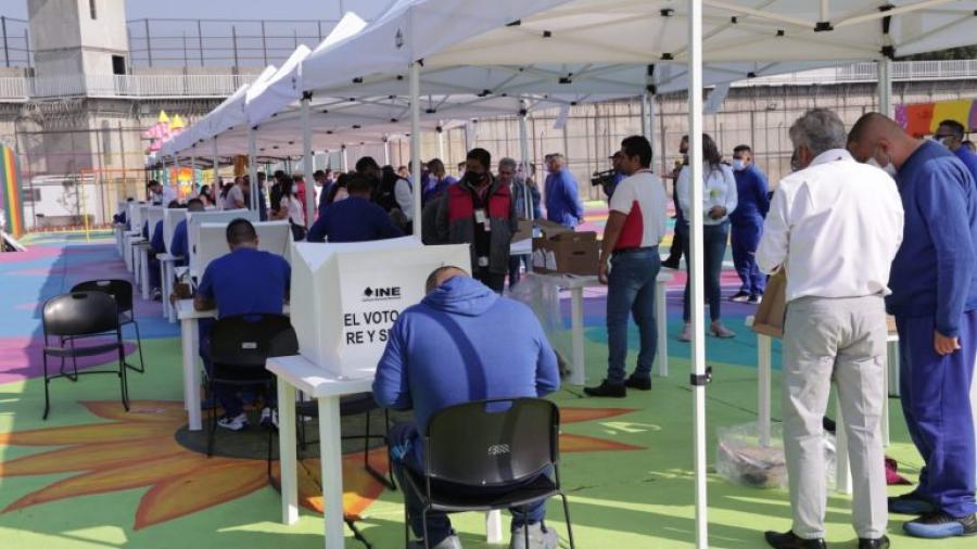 INE realizará en mayo voto anticipado de personas en reclusión