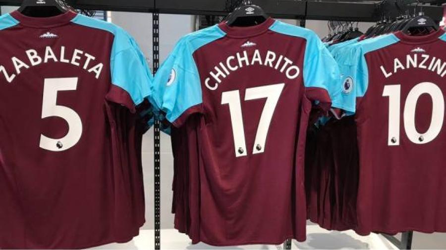 El West Ham subastará camisetas por México