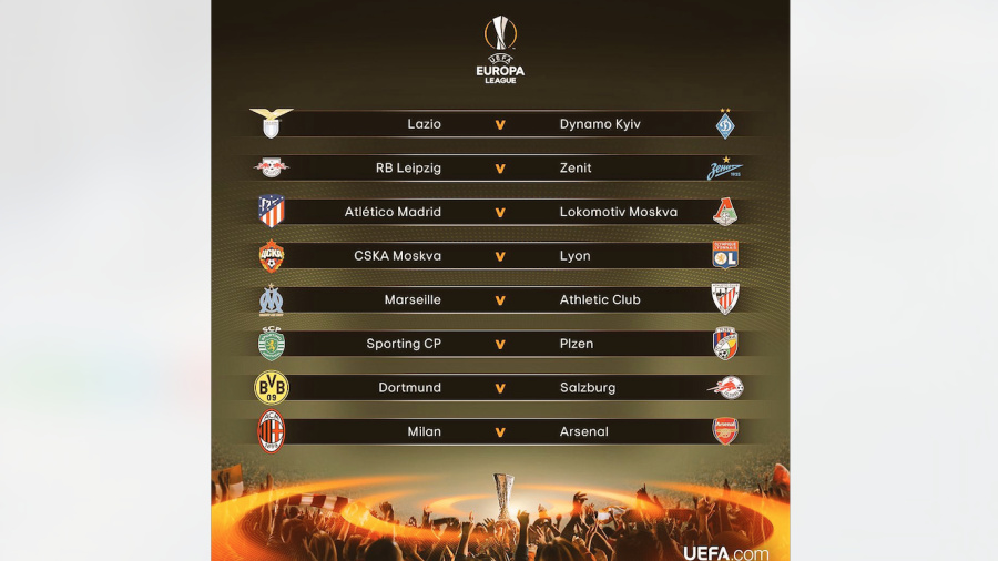 Así los octavos de final en la Europa League