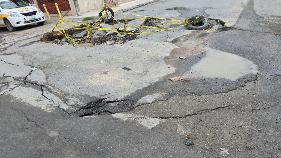 Lluvias incrementan baches y destrucci&oacute;n de pavimentos,&nbsp;