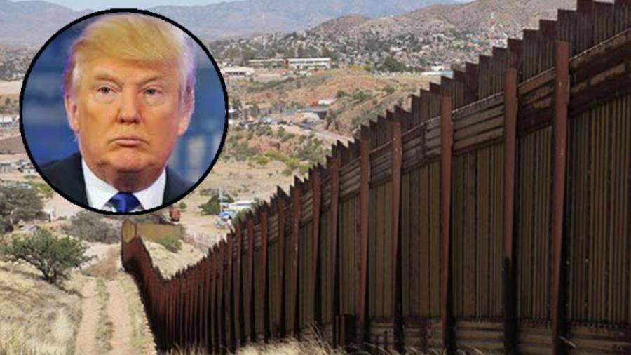 Trump asegura tener fondos para iniciar construcción de muro 