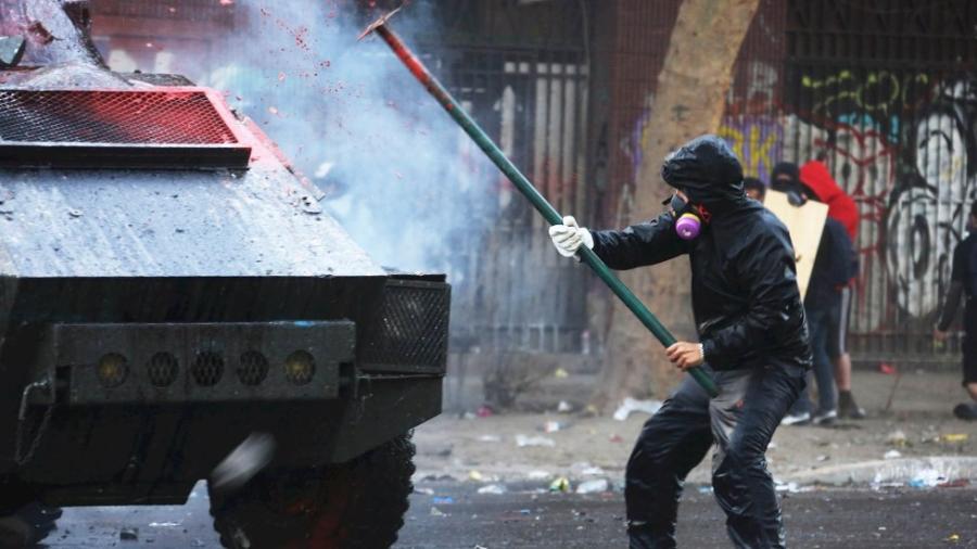 Más de 300 personas con heridas oculares en protestas en Chile