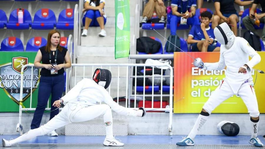 Tamaulipeco suma más medallas en las Nacionales CONADE 2024 con esgrima