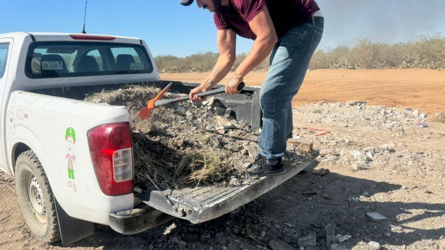 Gobierno Municipal hace llamado a evitar tirar basura en vía pública
