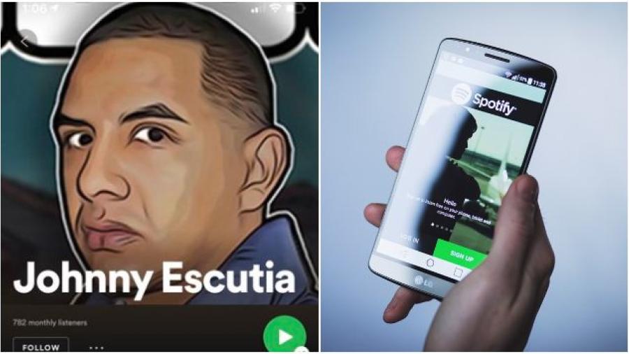Spotify retira canciones de Johnny Escutia